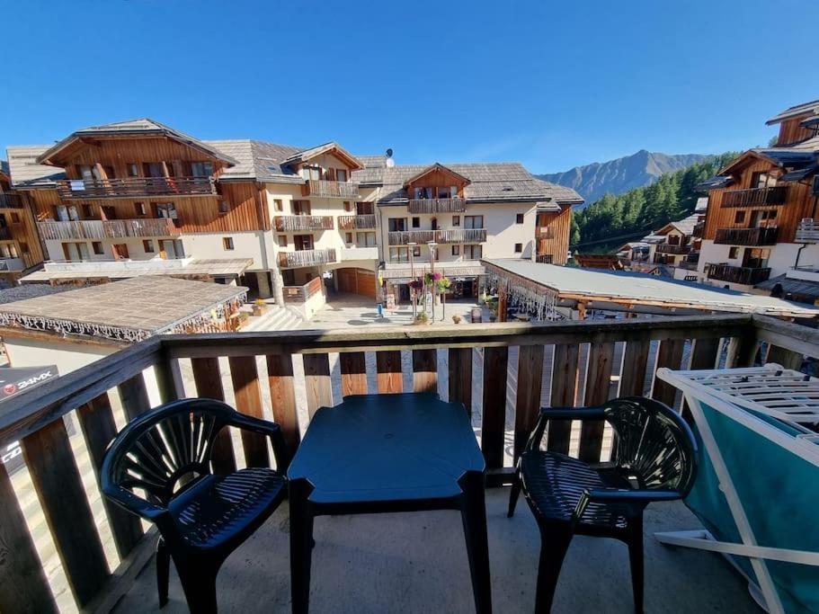 T2 + Coin Montagne - Wifi/Piscine - Les Orres 1800 Apartman Kültér fotó
