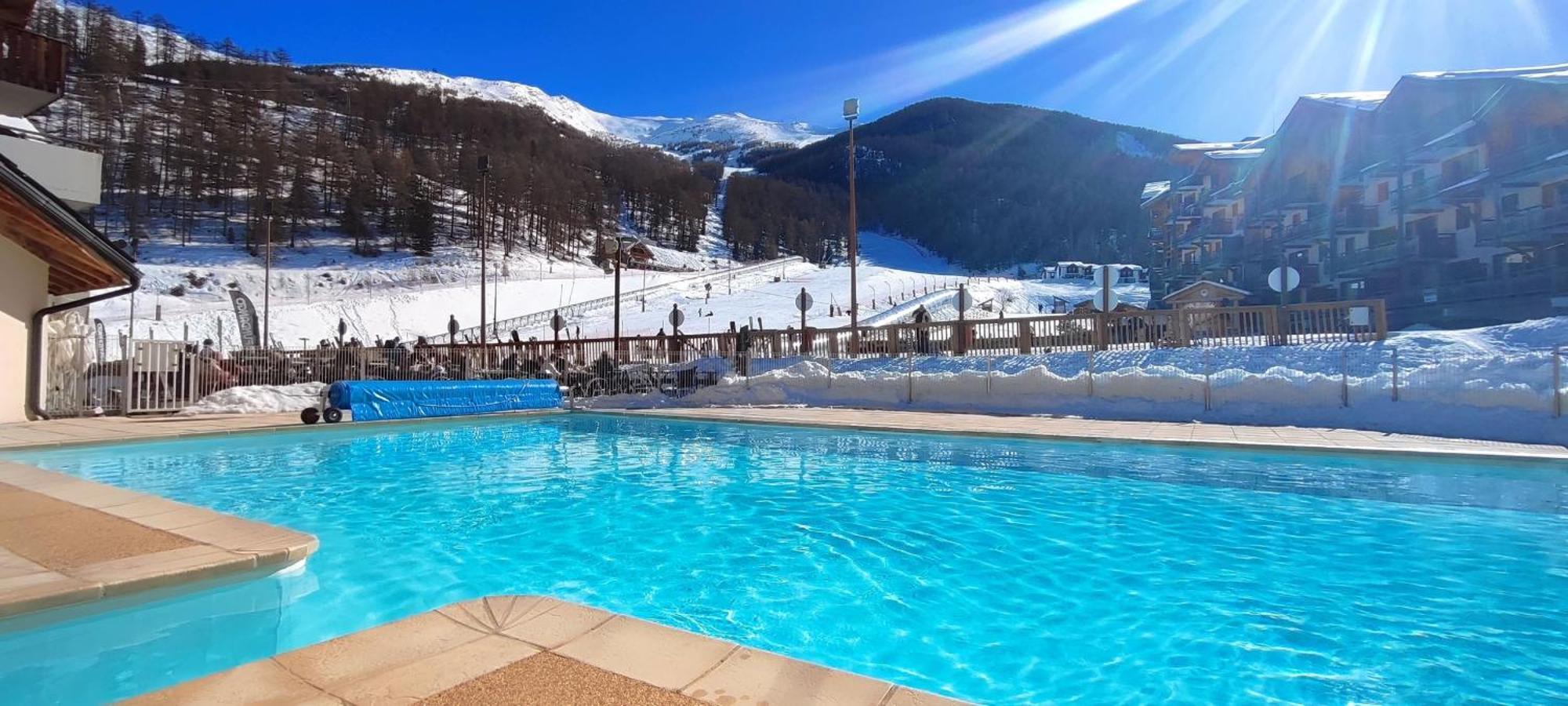 T2 + Coin Montagne - Wifi/Piscine - Les Orres 1800 Apartman Kültér fotó